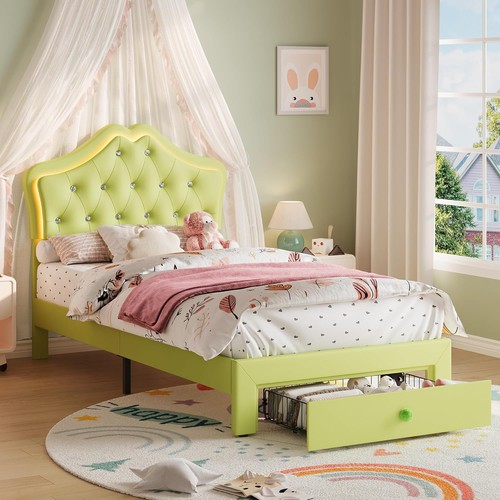 Twin size upholstered - twin,