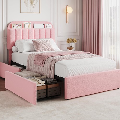 Twin size bed - size, with