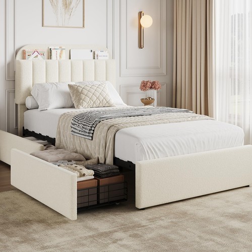 Twin bed frame storage - twin,