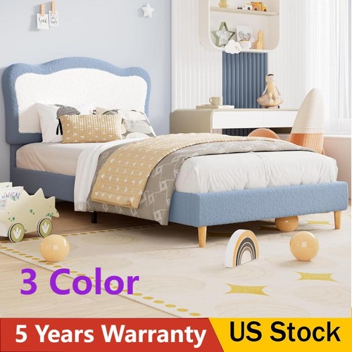 Full size upholstered bed - full,