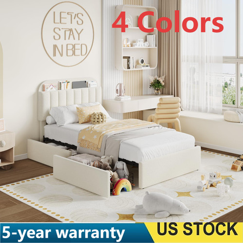 Color bed frame for kids - color,