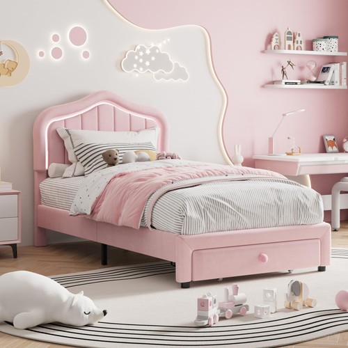 Twin upholstered bed frame - twin,