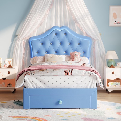 Twin size bed - bed, kids