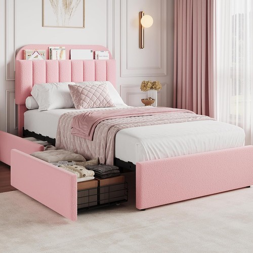 Twin size bed - bed, for