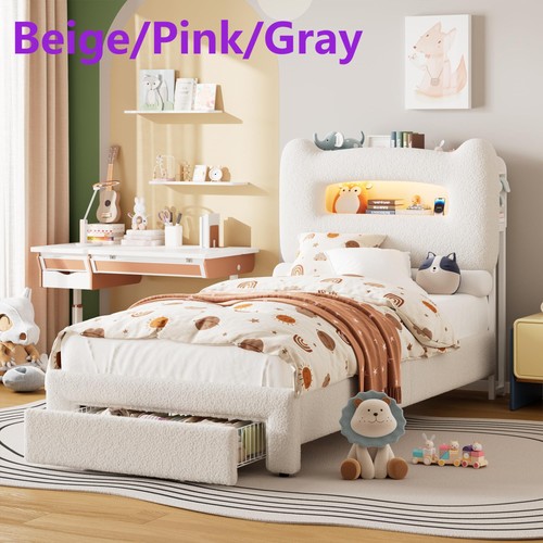 Led twin bed - twin,